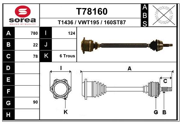 Transmisión SEEAC VWT195