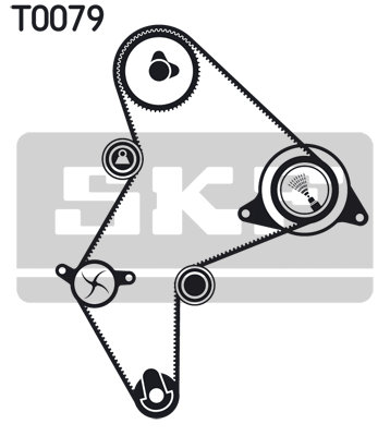 Kit distribucion SKF VKMA03251