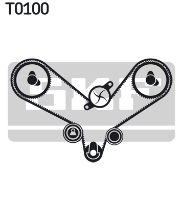 Kit distribucion SKF VKMA01200