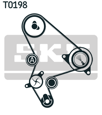 Kit distribucion SKF VKMA03266