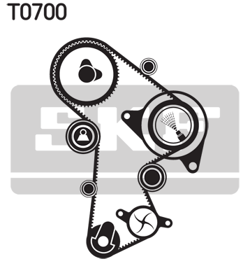 Kit distribucion SKF VKMA01148