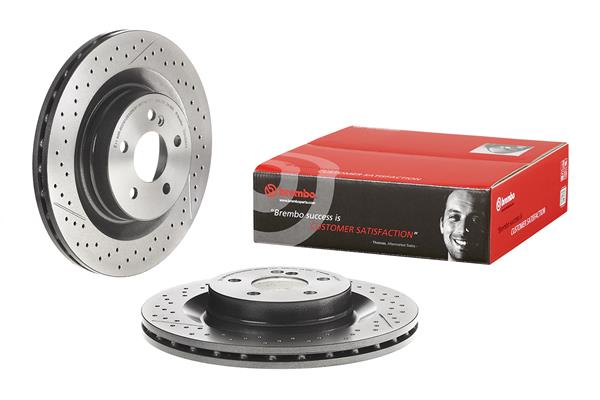 Juego de 2 discos de frenos BREMBO 09.A326.11