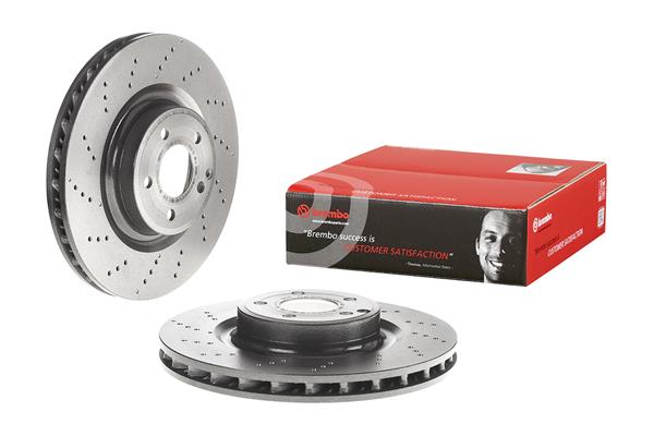 Juego de 2 discos de frenos BREMBO 09.B744.51