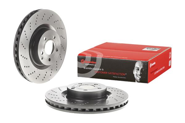 Juego de 2 discos de frenos BREMBO 09.B746.61