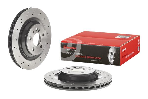 Juego de 2 discos de frenos BREMBO 09.B842.21