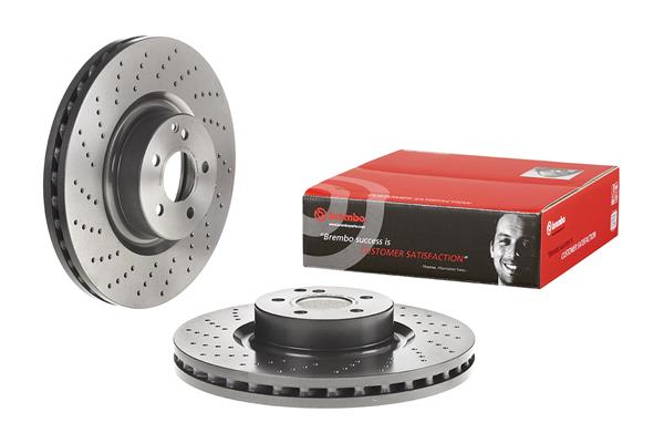 Juego de 2 discos de frenos BREMBO 09.C943.11