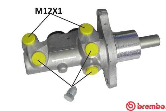 Cilindro principal freno BREMBO M06027