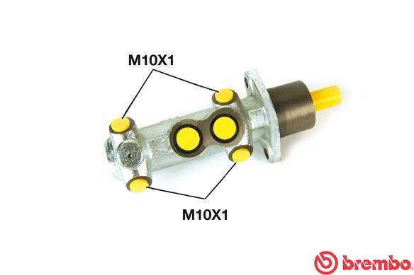 Cilindro principal freno BREMBO M23004