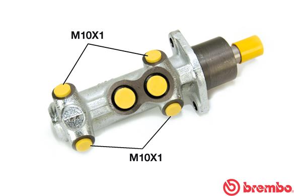 Cilindro principal freno BREMBO M23062