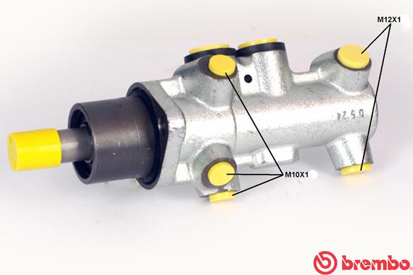 Cilindro principal freno BREMBO M68010