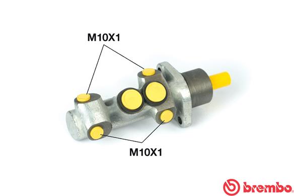 Cilindro principal freno BREMBO M68018