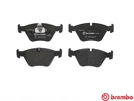 Pastillas de frenos BREMBO P06065