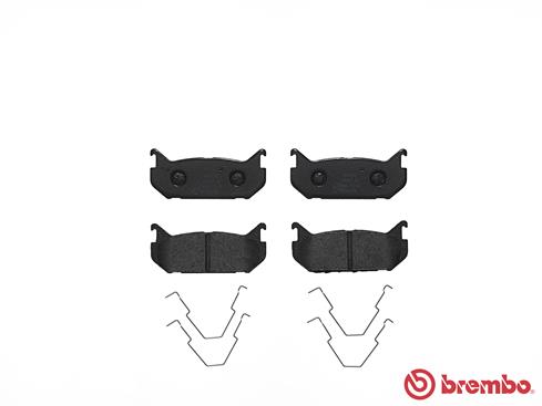 Pastillas de frenos BREMBO P24036