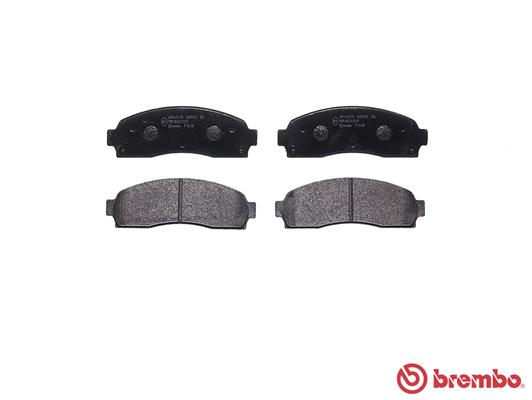 Pastillas de frenos BREMBO P24081