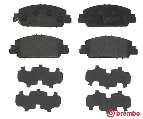 Pastillas de frenos BREMBO P28077