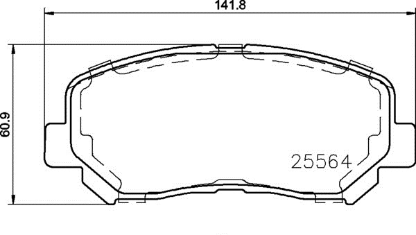 Pastillas de frenos BREMBO P37019