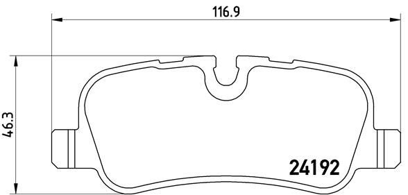 Pastillas de frenos BREMBO P44013