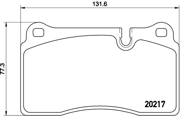 Pastillas de frenos BREMBO P44018