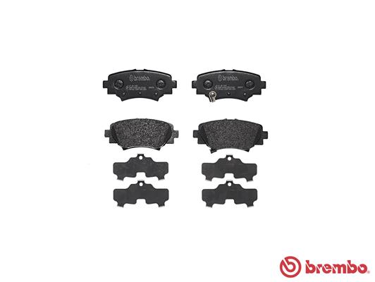 Pastillas de frenos BREMBO P49049