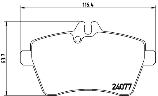 Pastillas de frenos BREMBO P50054