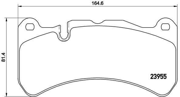 Pastillas de frenos BREMBO P50092