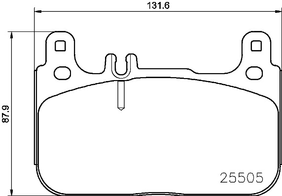 Pastillas de frenos BREMBO P50128