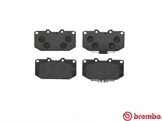 Pastillas de frenos BREMBO P56025