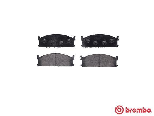 Pastillas de frenos BREMBO P59008