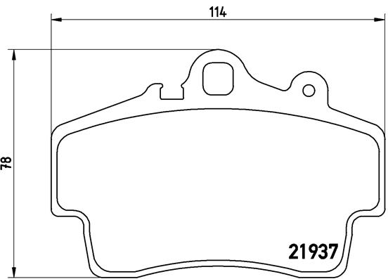 Pastillas de frenos BREMBO P65007