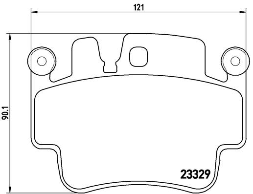 Pastillas de frenos BREMBO P65009