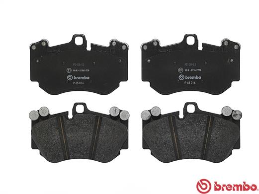 Pastillas de frenos BREMBO P65016