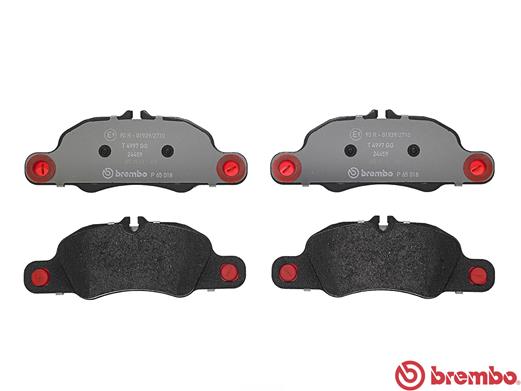 Pastillas de frenos BREMBO P65018