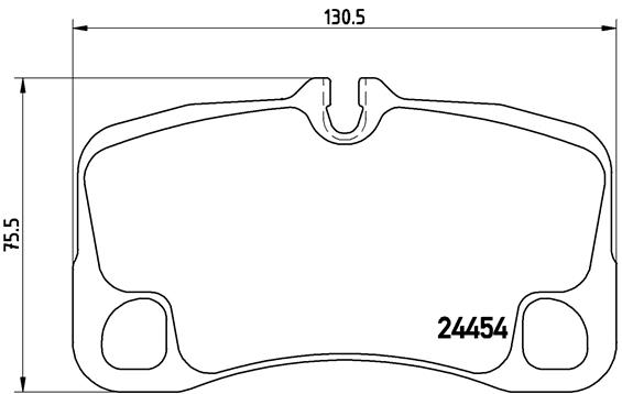 Pastillas de frenos BREMBO P65022