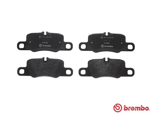 Pastillas de frenos BREMBO P65029