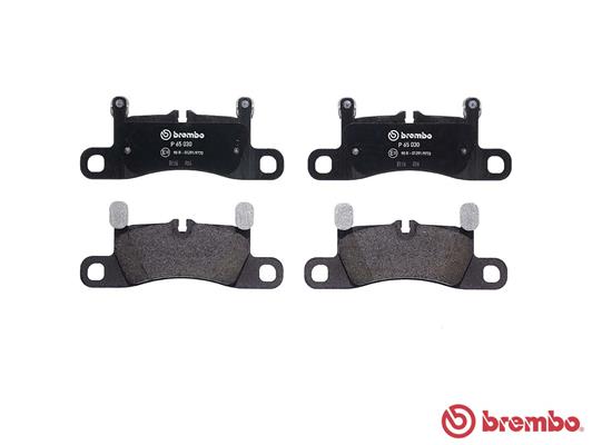 Pastillas de frenos BREMBO P65030