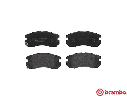 Pastillas de frenos BREMBO P78007