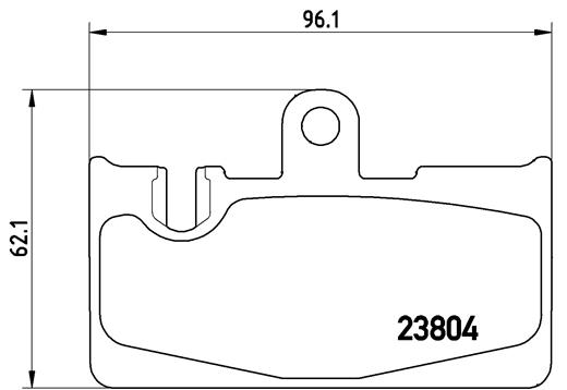 Pastillas de frenos BREMBO P83059