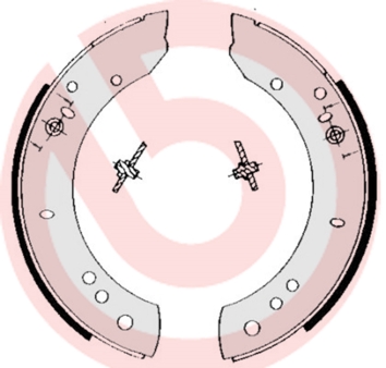 Zapatas de freno BREMBO S44502