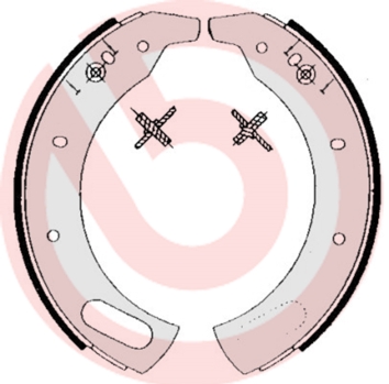 Zapatas de freno BREMBO S44503