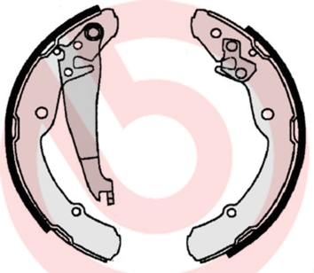 Zapatas de freno BREMBO S85516