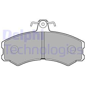 Juego de 4 pastillas de frenos DELPHI LP2215