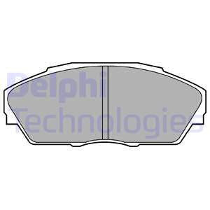 Juego de 4 pastillas de frenos DELPHI LP665