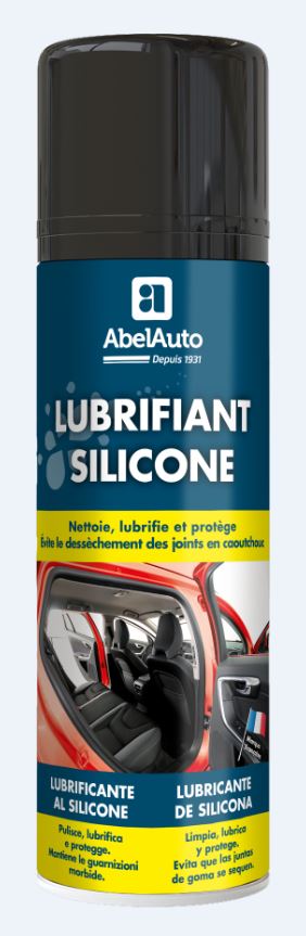 Spray lubricante de silicona 250 ml ABEL AUTO para tu coche al