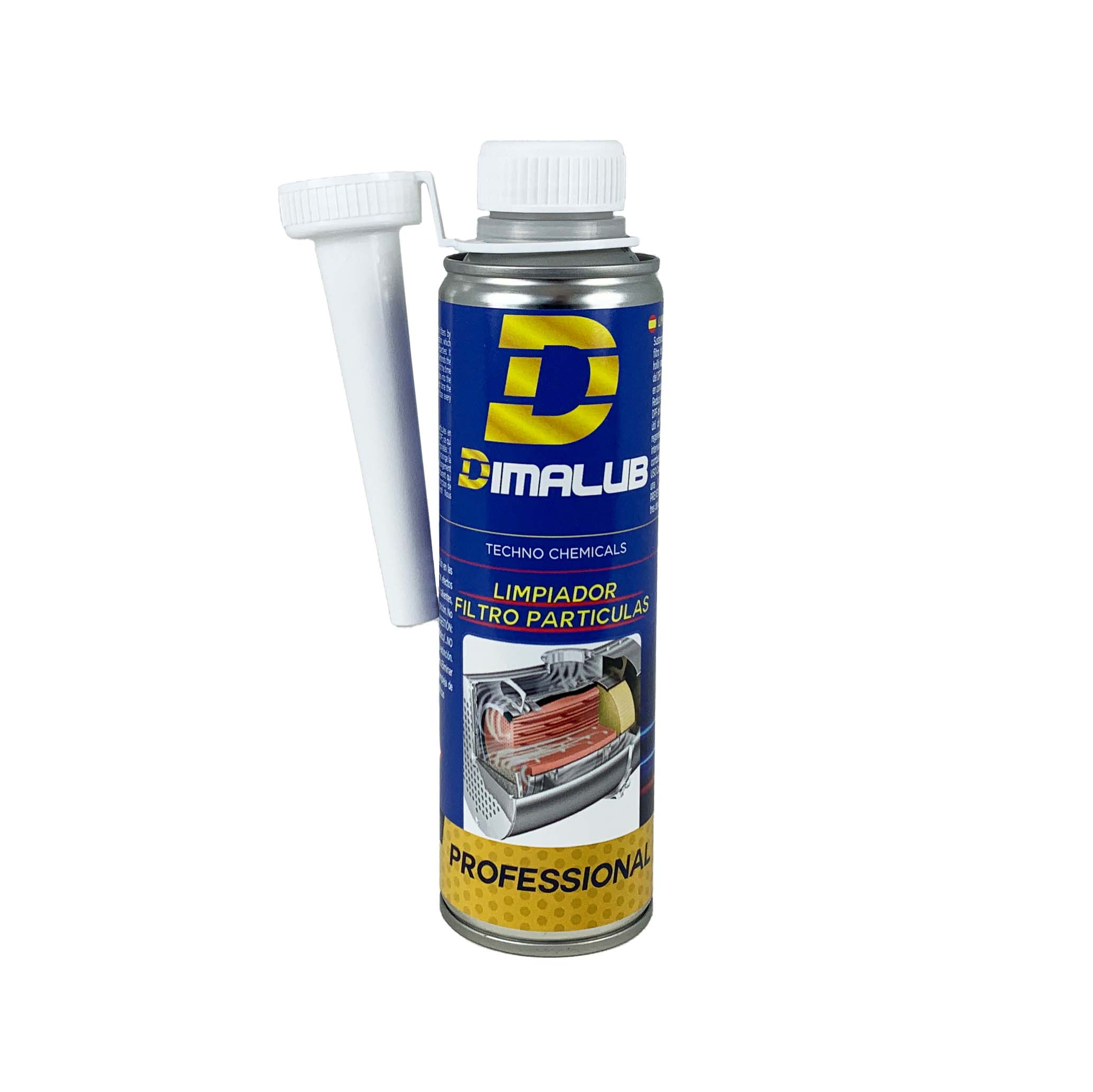 Limpiador filtro particulas 250 ml DIMALUB para tu coche al mejor