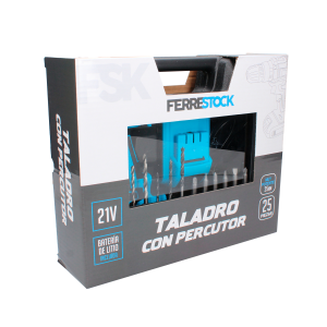 Taladro con percutor 21V FERRESTOCK